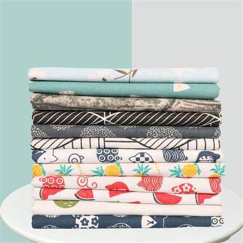 cotton and linen fabric curtain sofa fabric background cloth