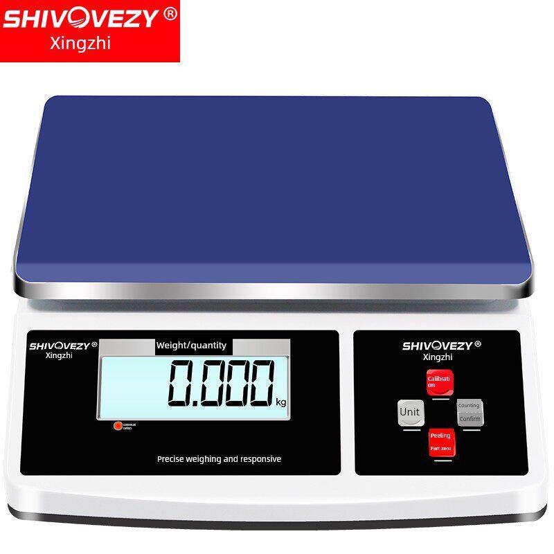 电子秤3Kg10Kg15Kg30Kg台式秤精密天平0.1g食品厨房秤