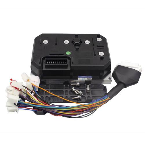 顶阔电动车电摩DK72550T矢量FOC电机控制器弱磁72V280A外贸