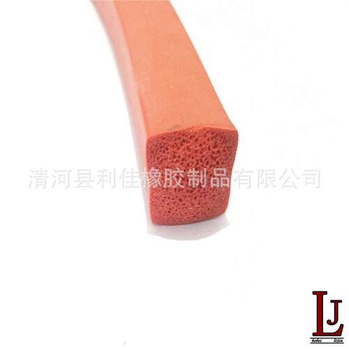条供应 硅胶1密封条 硅胶条 发泡封 耐高密温发泡封密条