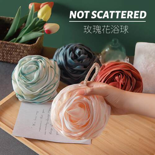 Large Bath Puff, Non-Disintegrating Super Soft Large Bath Fl