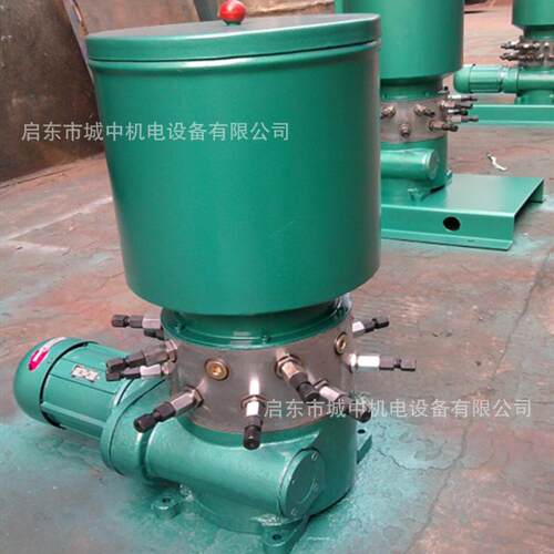 老款多点润滑泵DDB-10 18 36干油加厚铸铁外壳行车补脂
