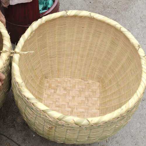 竹编竹萝筐手工竹编大号箩筐竹编织品淘米箩篼粮食竹筐收纳篓