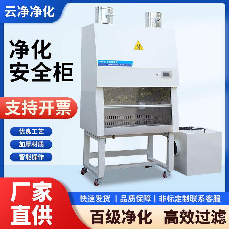 二级生物净化柜实验室百级超净工作台半全排单双人洁净操作台