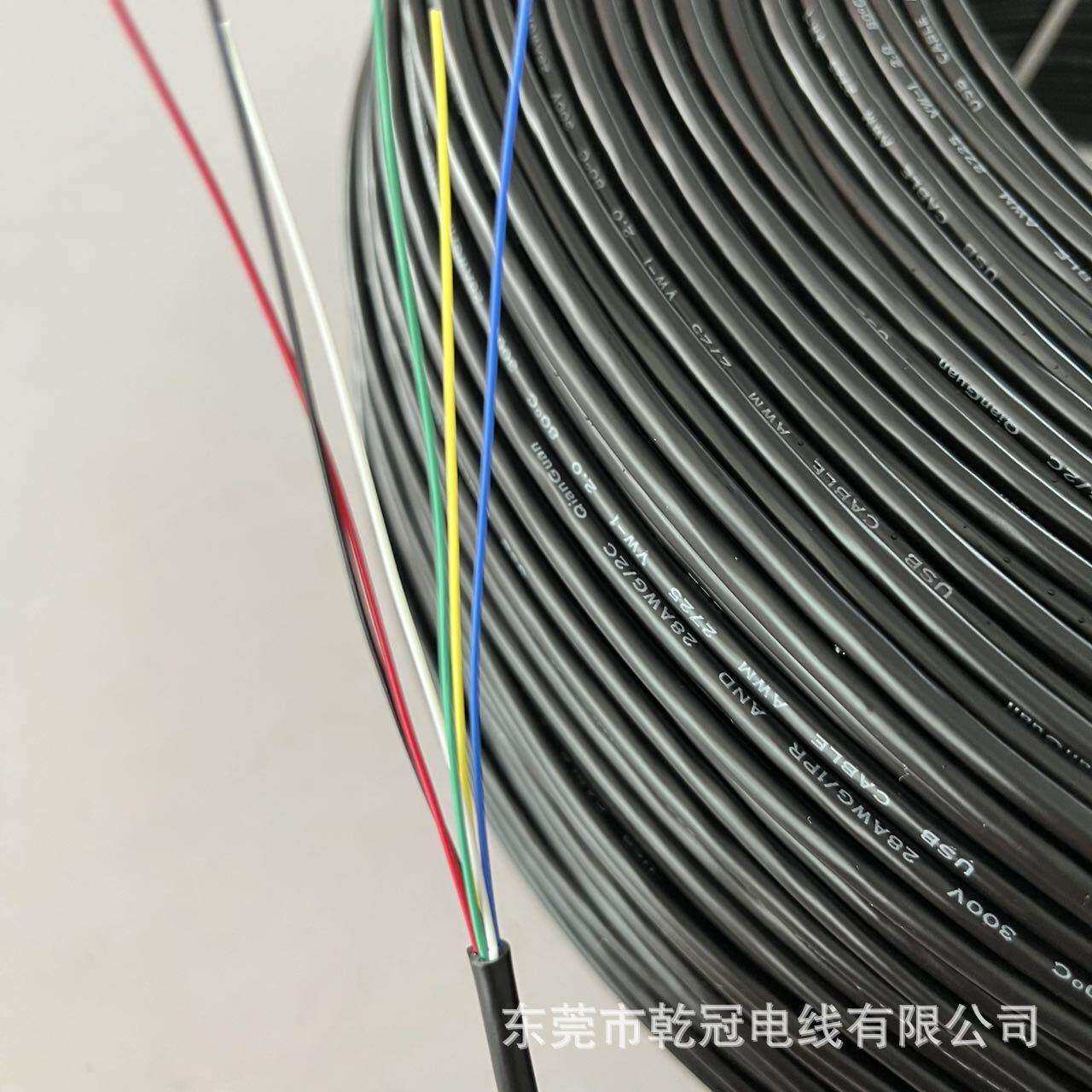 生产厂家大量6C 网络高清 音视频线 视频线套管