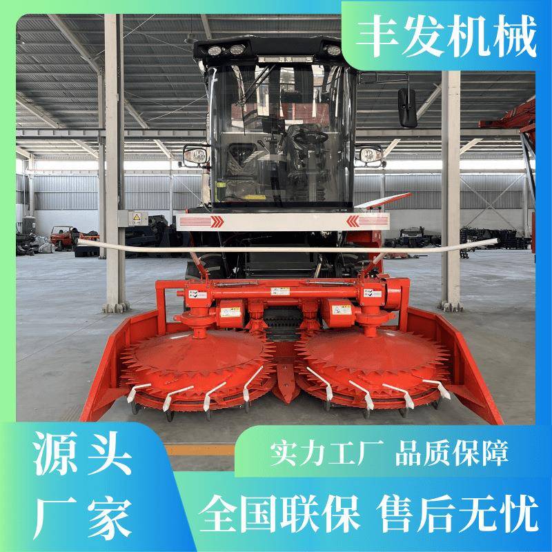 厂家直发轮式四驱玉米秸秆青储机自走式皇竹草青饲料收获机械