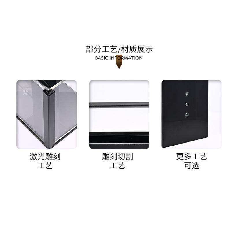 1000片亚克力筹码提箱收纳箱筹码收纳盒透明提箱黏土筹码箱