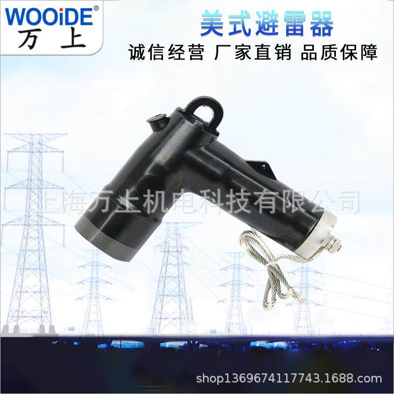 万上10KV美式BLQ-17/50肘型避雷器美式电缆分支箱充气柜美变专用
