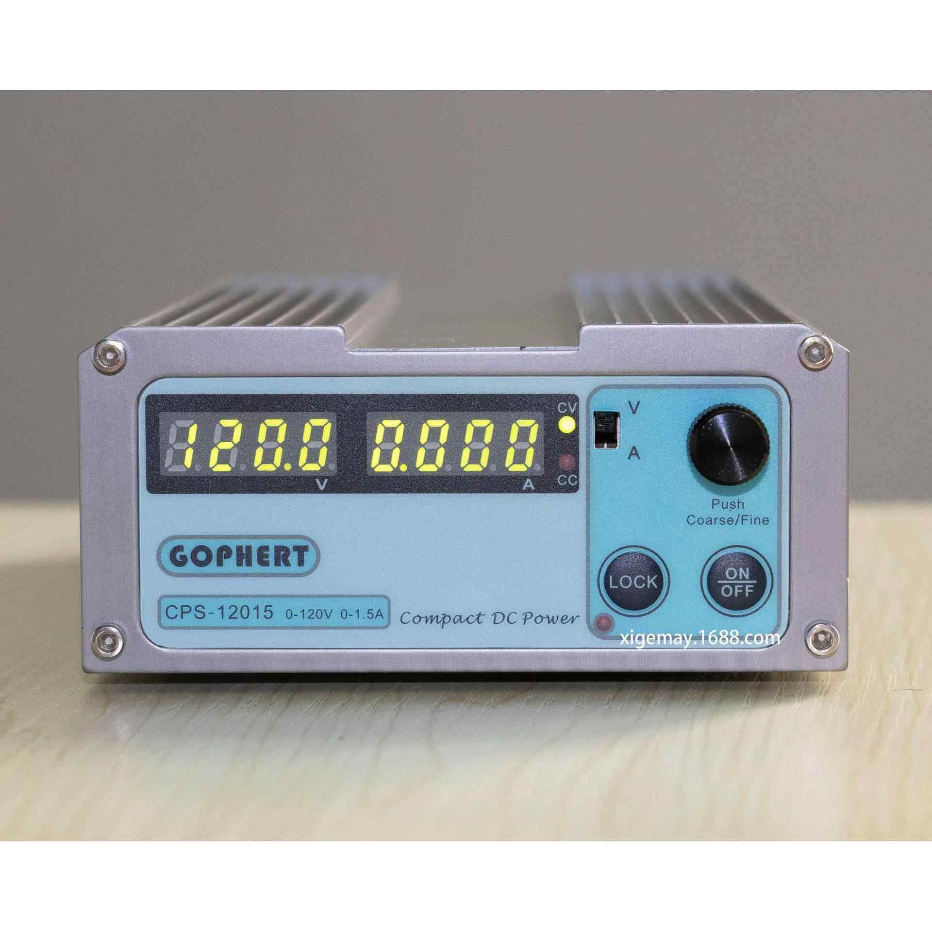 gophert格辉直流稳压电源120V1.5A可调电源小体积电源台CPS-12015