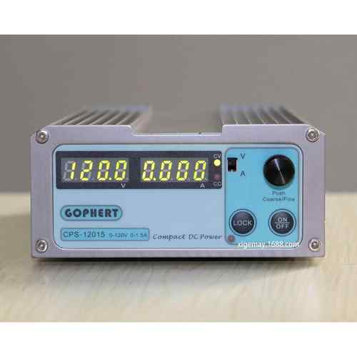 gophert格辉直流稳压电源120V1.5A可调电源小体积电源台CPS-12015