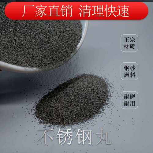 不锈钢丸抛丸机钢丸 钢砂304不锈钢钢丸铝件抛光喷砂机磨料钢砂