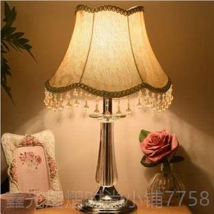 正品欧式卧台灯床头灯温室馨浪漫结婚房个创意可调光LE性D床台头