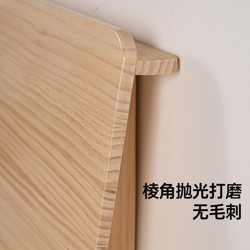 无节实木床头板靠背板单人1.8床头双人床头单买床头板榻榻米新品