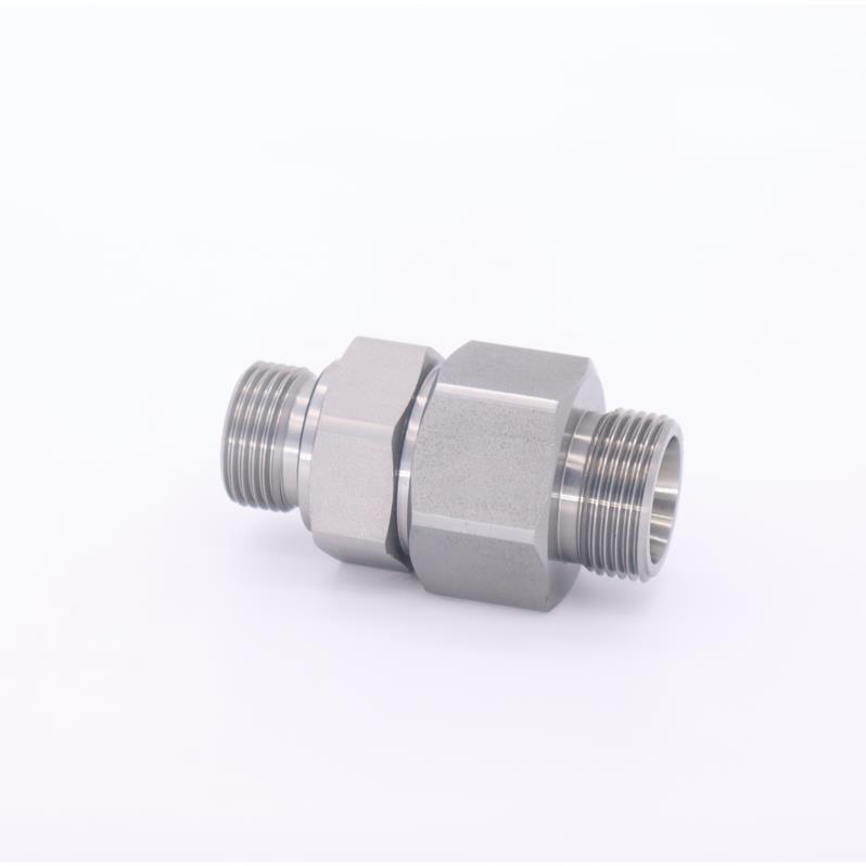 液压卡套式单向阀RHV/RHZ/RHD碳钢锌镍合金止逆阀接头MED定制螺纹