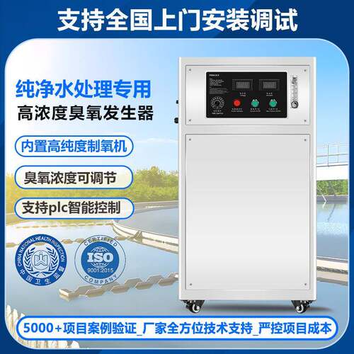 飞立洗水厂牛仔裤脱色臭氧机 造纸厂漂白高浓度氧气源臭氧发生器