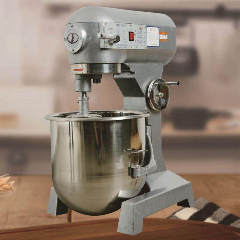 广东力丰B30搅拌机30L三档速度和面机鲜奶机搅拌馅料机揉面打蛋机