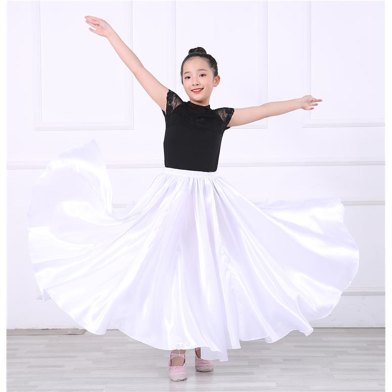 正品半身表演服西班斗牙牛女童儿舞蹈服装开舞服场演出服装花开装