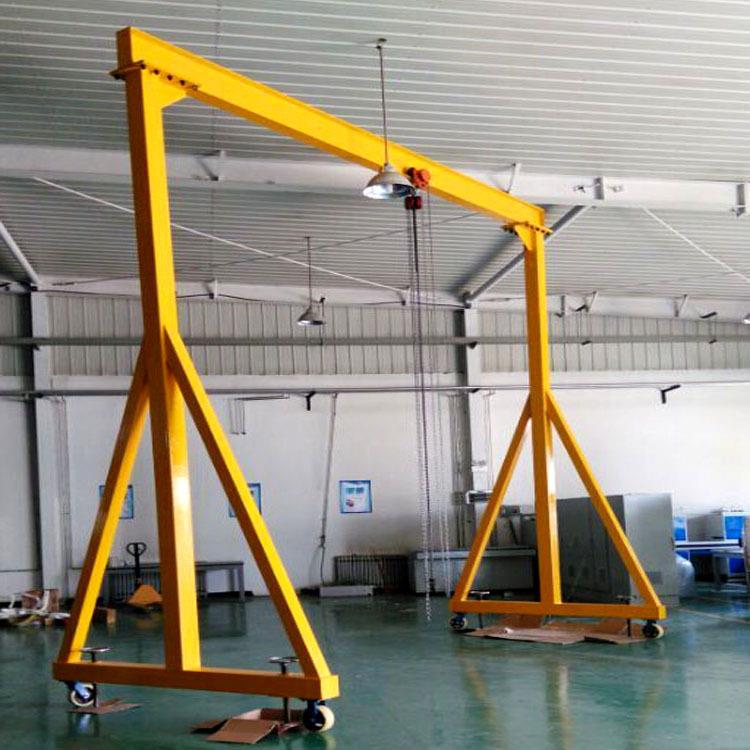 常年加工定制电动葫芦龙门架简易起重龙门架手推移动龙门架/5/10