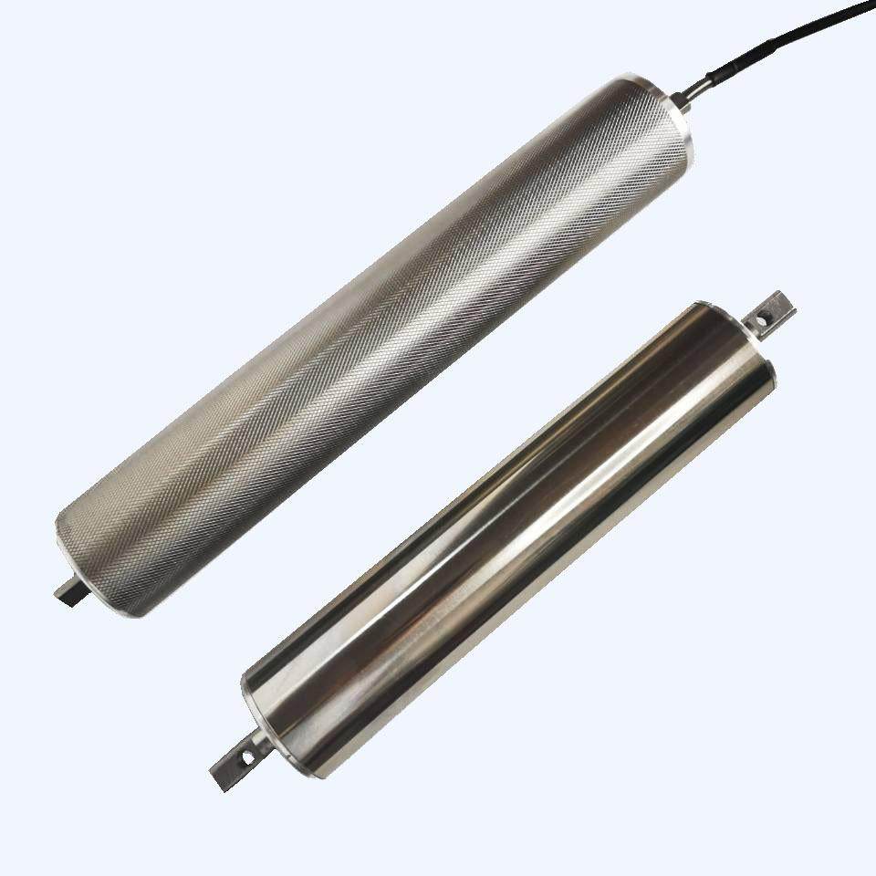 格瓦小型电动辊筒 仪器仪表检测输送机 节省空间单相调速电动滚筒