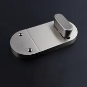 公厕所卫生813间隔断五共配件不示锈钢门锁有人无金人插销锁隔板