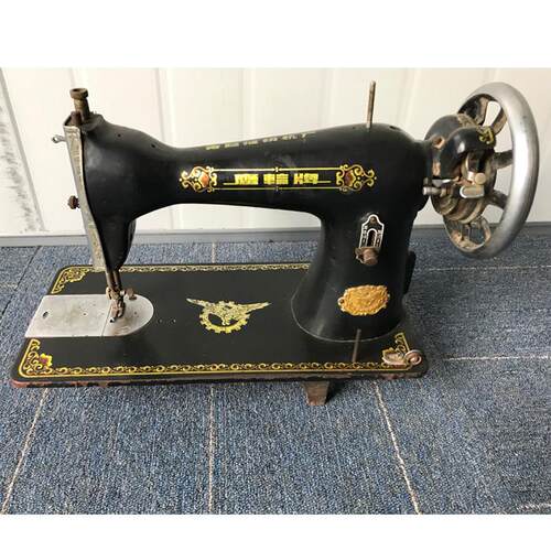 80年代怀旧老物件老式缝纫机机头橱窗摆设影视道具民俗杂项老东西