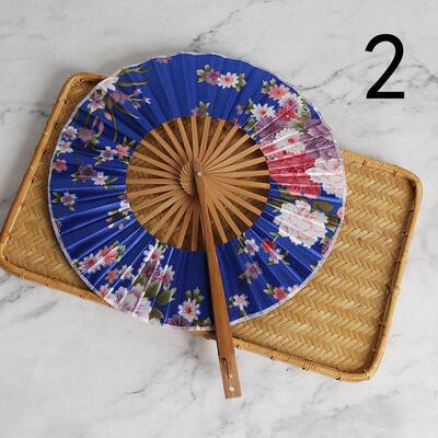 Round Windmill Fan Wind Cherry Blossom Chinese Japanese