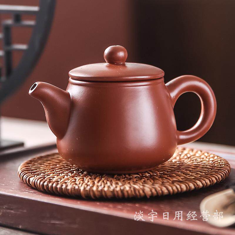 紫砂壶小号容量手工壶泡茶壶家用功夫茶具三杯神灯仿古壶茶壶
