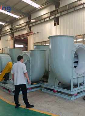 玻璃钢风PED机4372-8C璃钢材质离心风机7K-W废气处理玻璃玻钢风机