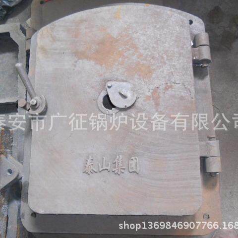锅炉炉门 内径尺寸450X 600mm，单开门，对开门，外观尺寸可电议