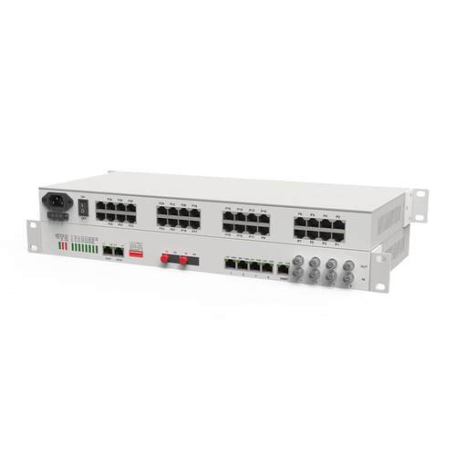 端2路电E话光机4路1百兆以太网+4路数据光端机SNMP+网单纤RJ45座