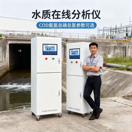 排污口在线COD自动监测BOD氨氮总磷总氮污染源水质分析检测仪