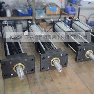 10t 40t 20t 气液增压缸1t 森拓STU行程可调气动增压缸