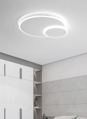 主卧室灯创意led吸顶灯简约现代客厅北欧温馨书房灯网红儿童房灯
