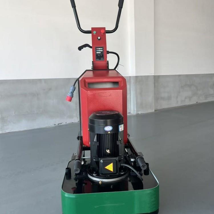 630型固化地坪研磨机7.5kw方盘12头磨地机混凝土环氧石材车库厂房