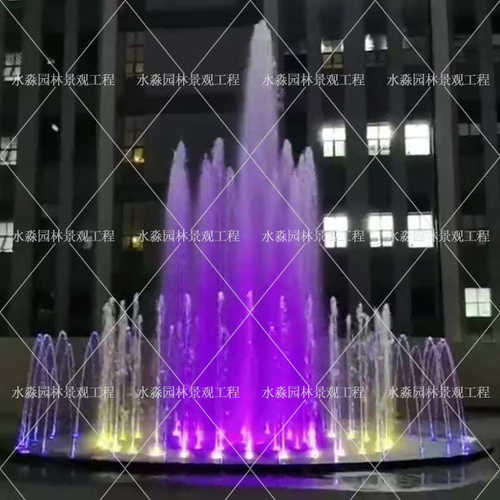 大型音乐喷泉设计制作酒店广场户外景观厂家小区公园全套系统设备