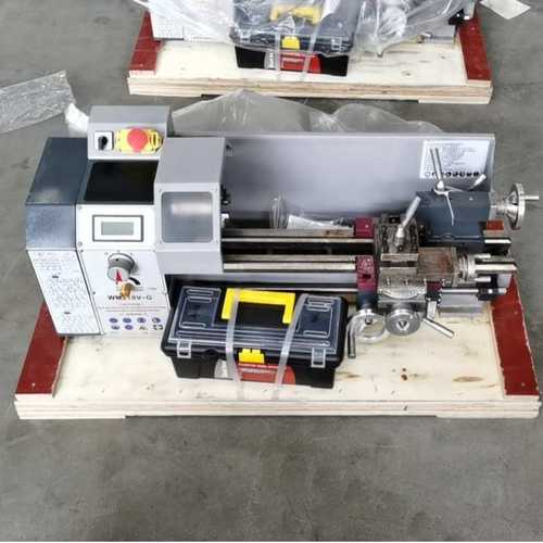 齿轮180小型精车床金属供应无级调速小型数显车床台式星