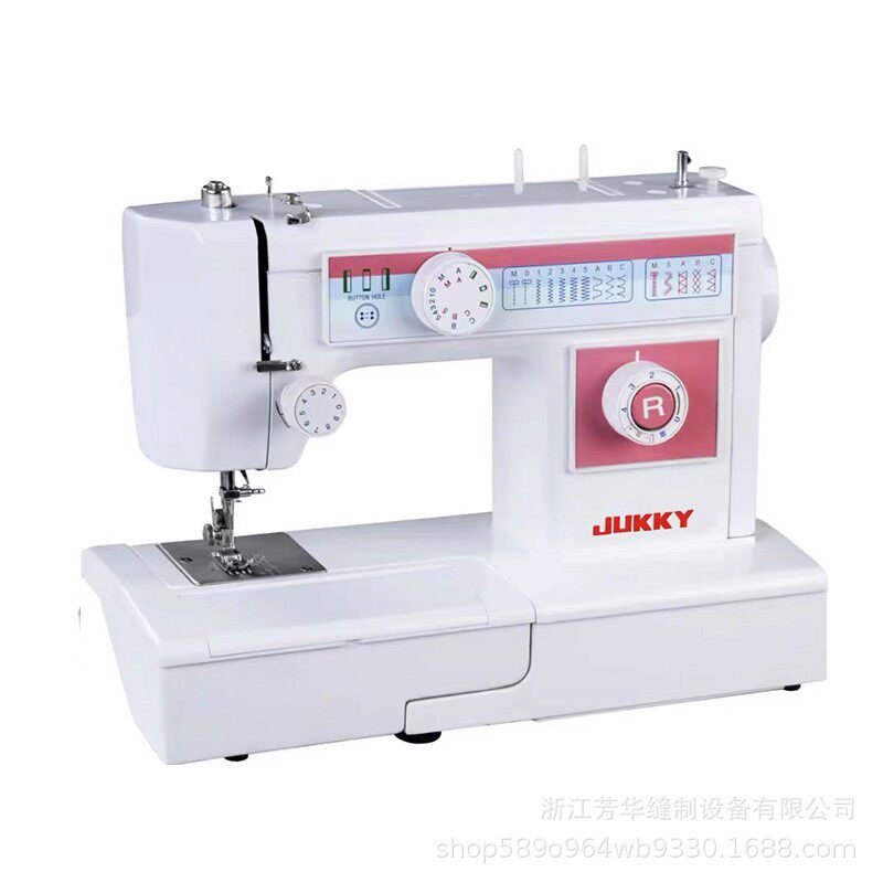 多功能缝纫机绣花机JUKKY牌家用型绣花机缝纫机缝中设备