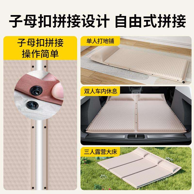 午睡充气床垫折叠床单人办公室地垫气垫床家用打地铺可垫新款自动
