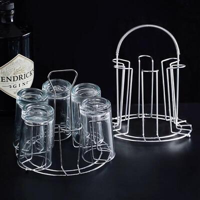Home Cup Holder for Tea Sets, Inverted Drip Water Glass Rack
