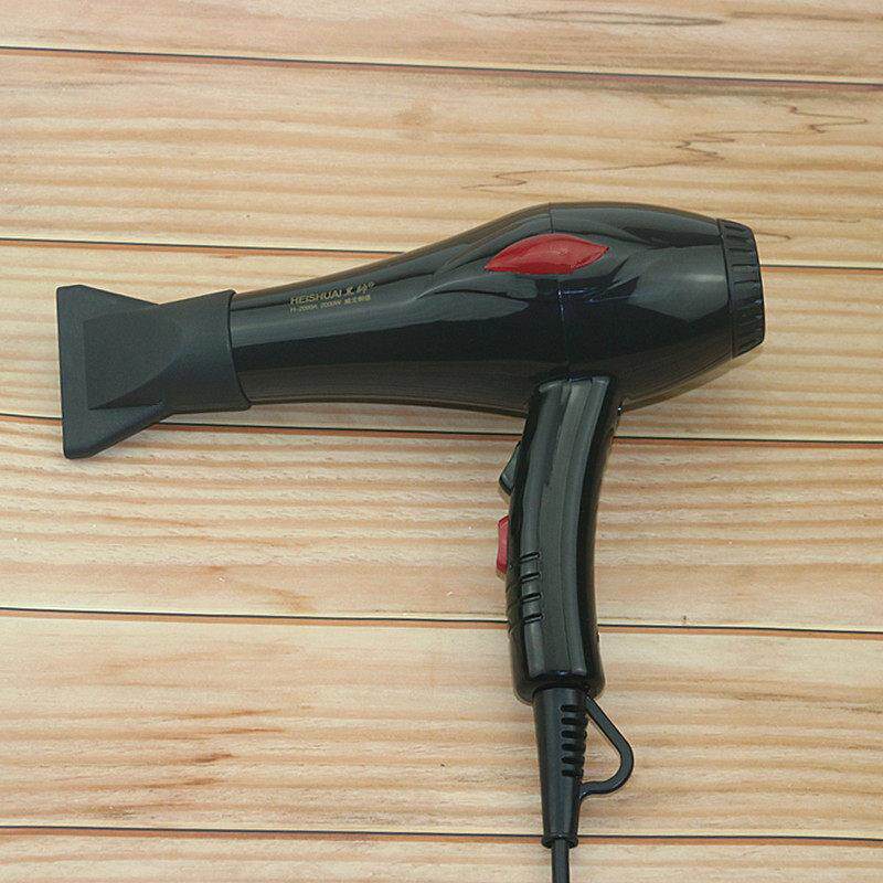 黑帅专业吹风机 恒温吹风机大功率吹风机集散风嘴发廊家用包邮