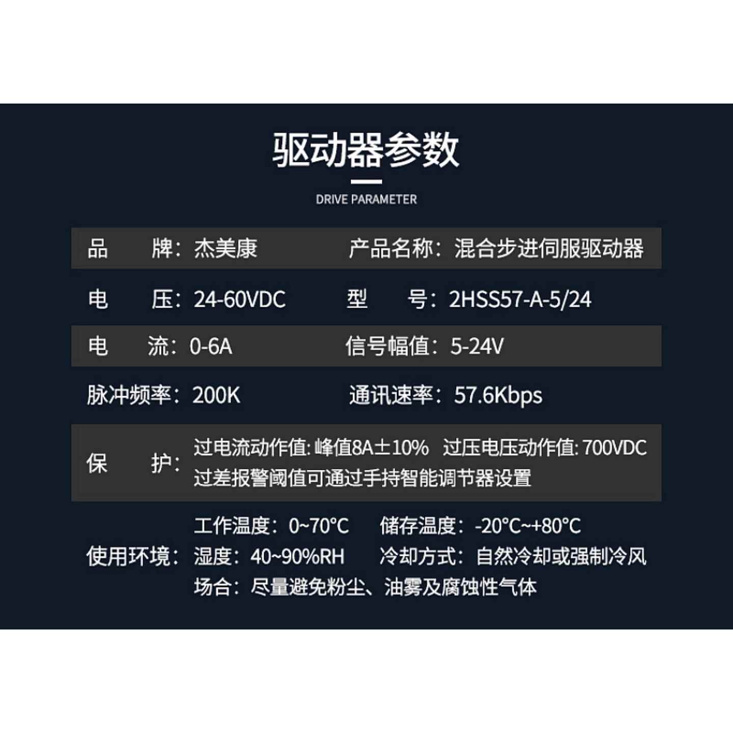 2HSS587+0J187EC-相1000-LS-31两闭6环步进电EGP机驱动器3NM