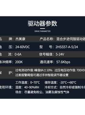 2HSS587+0J187EC-相1000-LS-31两闭6环步进电EGP机驱动器3NM
