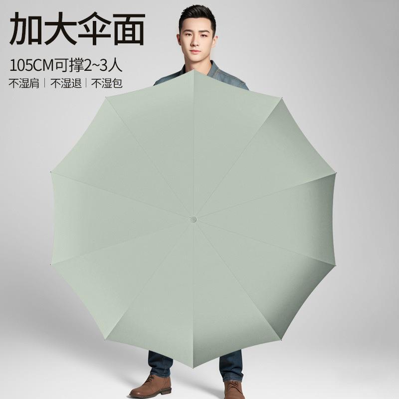 全自动折叠伞大号抗风双人高颜值遮阳女晴雨两用挡风高级感手动伞