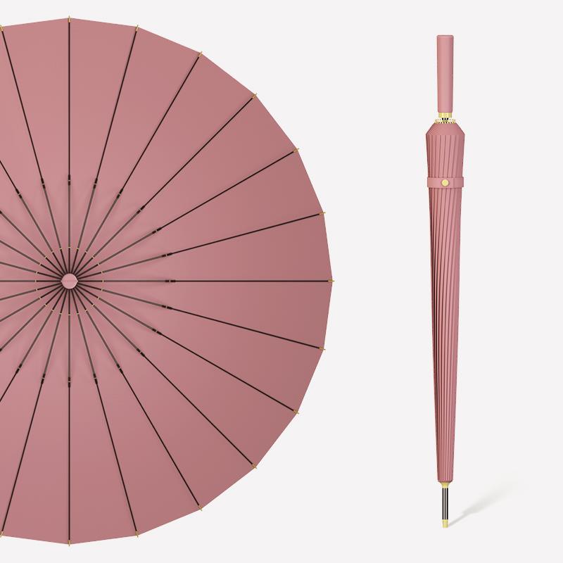 高档24骨长雨生伞男士号大超大加大加固柄加厚学双人帅气商务直杆