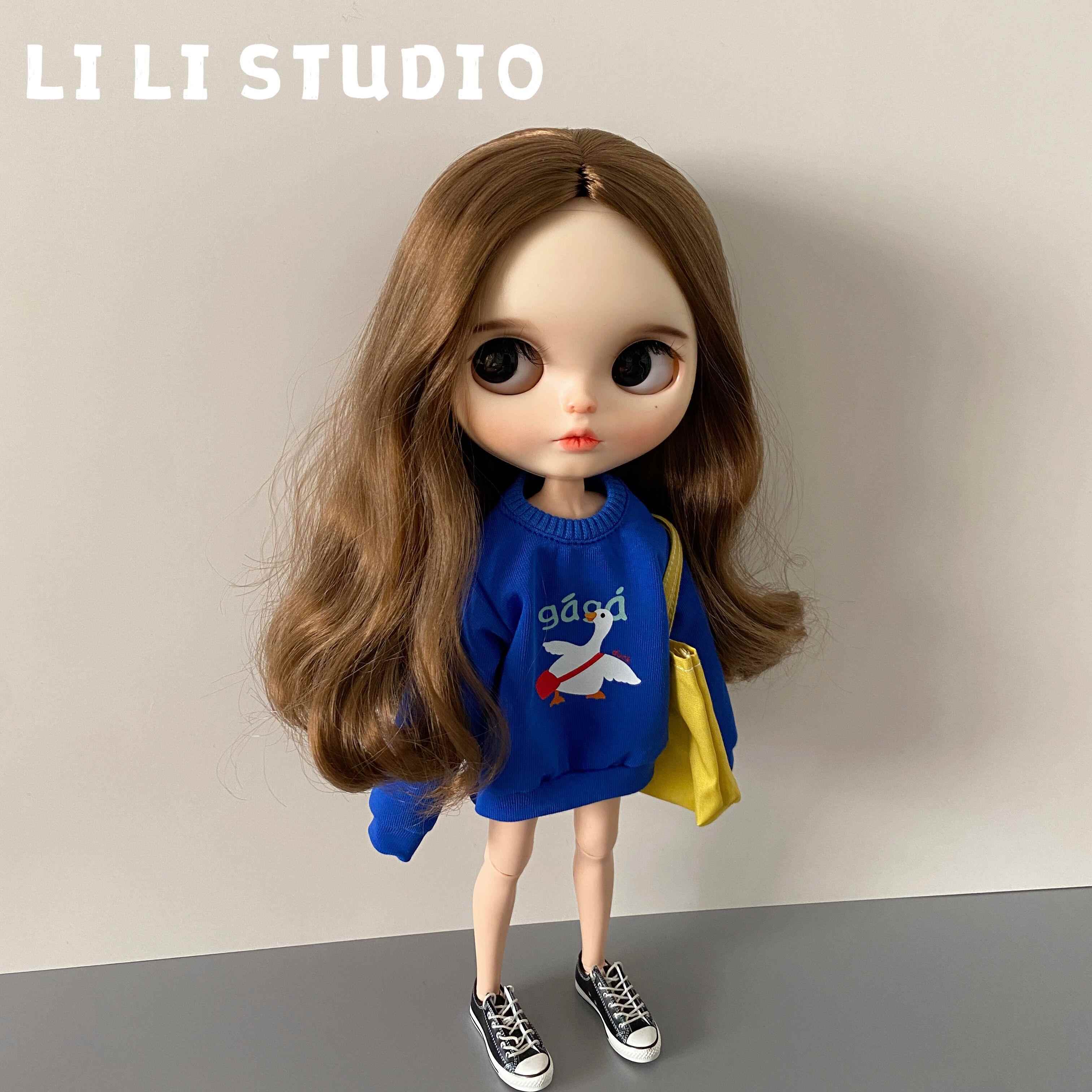 blythe小布娃娃衣服配件 ob24 ob26 ymy22 azone 孙东旭娜娜卫衣