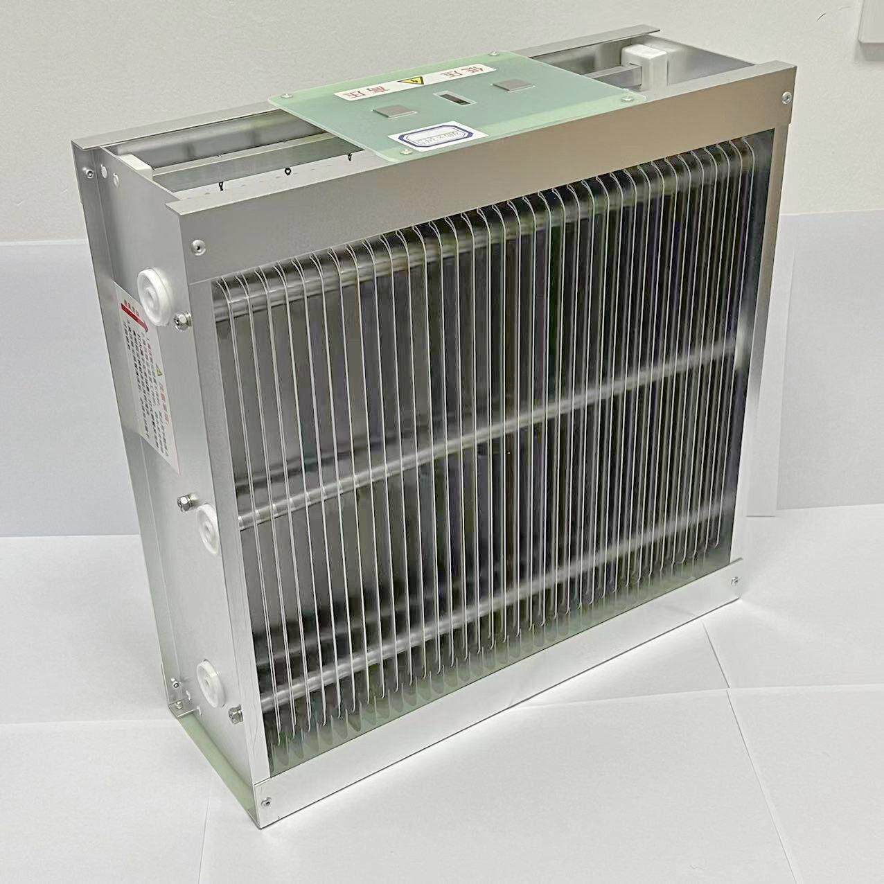 中央空调风管式电子空气净化器风机盘管专用压静电除尘等离子体