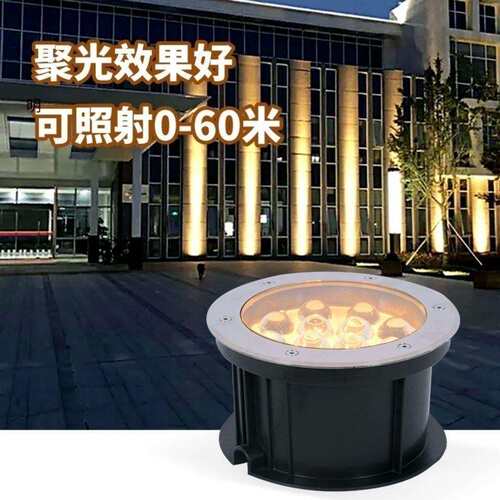 一束光地埋灯聚光照墙灯led户外防水门柱灯嵌入式埋地灯