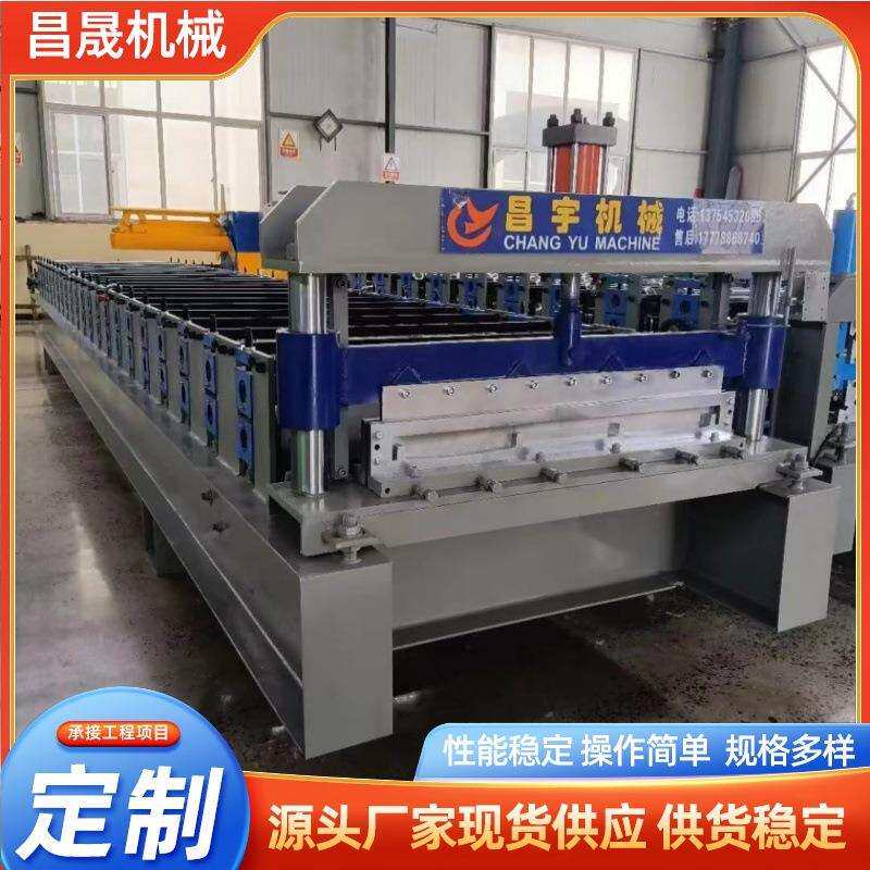 831吊顶板全自动压瓦机彩钢铁皮压瓦机不锈钢压瓦机