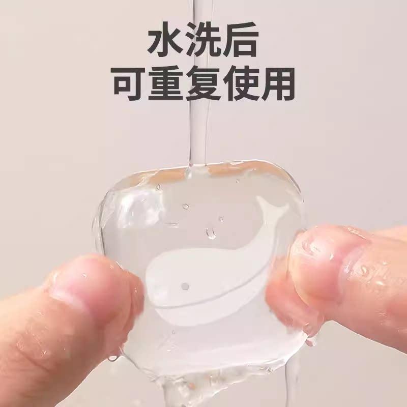 日本门把手防撞贴硅胶静音垫冰箱门贴门挡条防碰撞柜门后墙贴