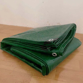 雨棚布防水防晒加厚防雨帆布绿色pvc刮布柔软型防水油布苫布篷